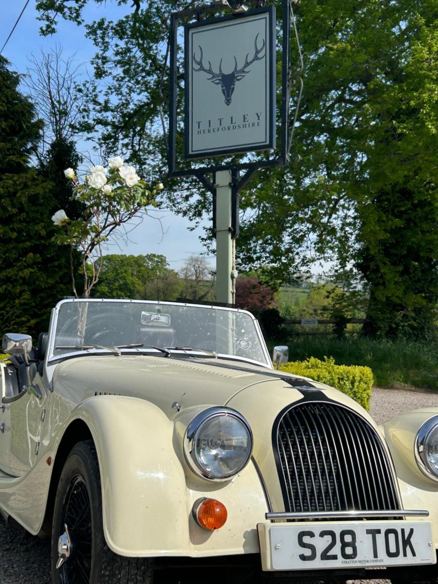 The Stagg Inn & Classic Car Experience Titley Exteriör bild